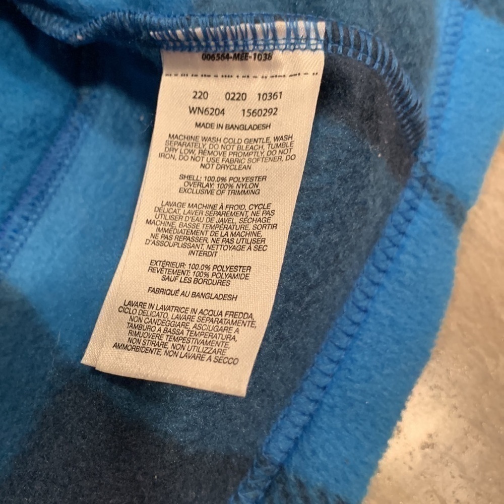 GUC Columbia 12-18 month old fleece lined winter coat - Picture 9 of 10